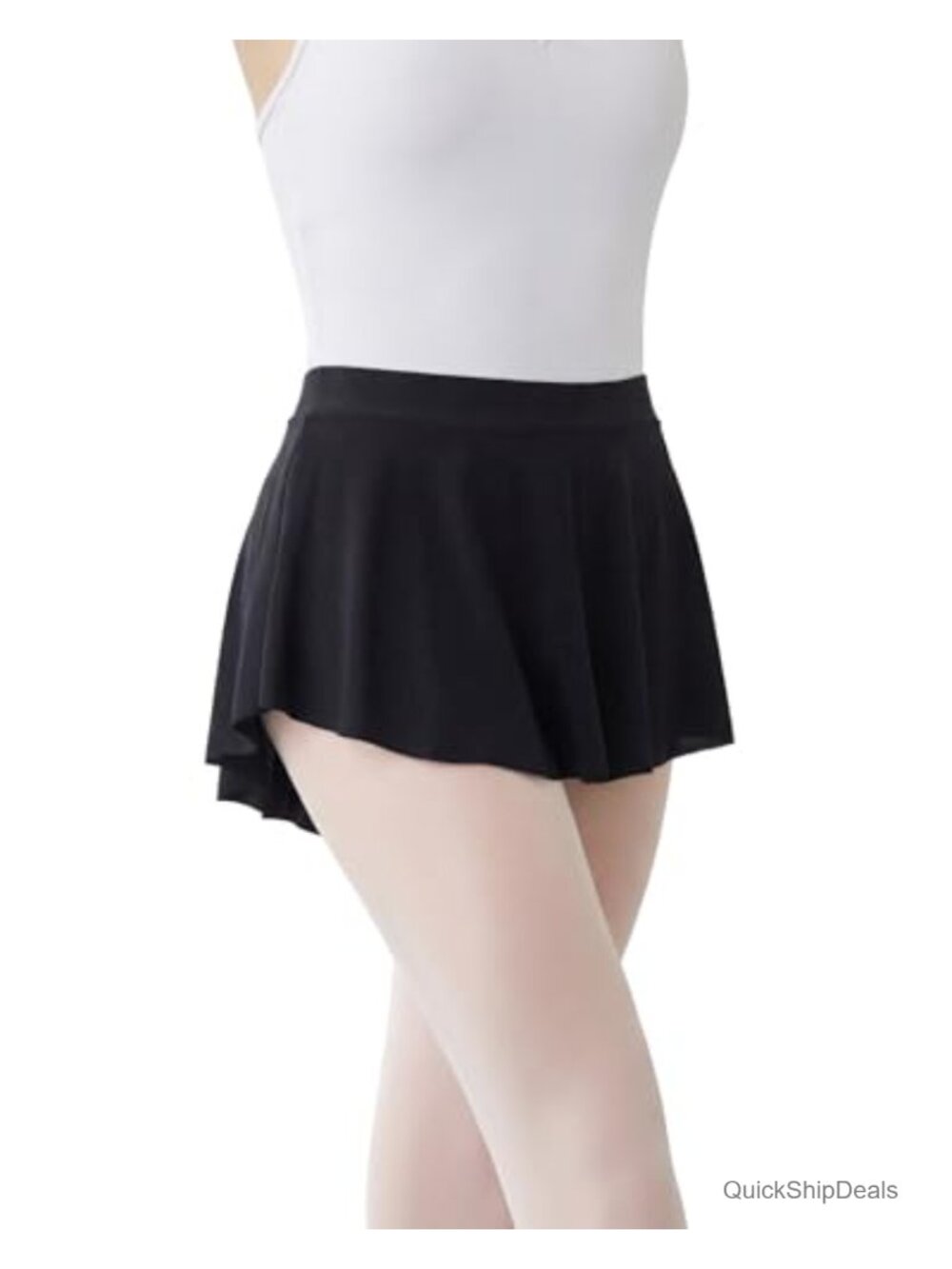 Ballet Skirt Pull On Dance Wrap Skirt High Low Ballerina Outfit